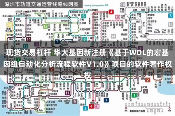 现货交易杠杆 华大基因新注册《基于WDL的宏基因组自动化分析流程软件V1.0》项目的软件著作权